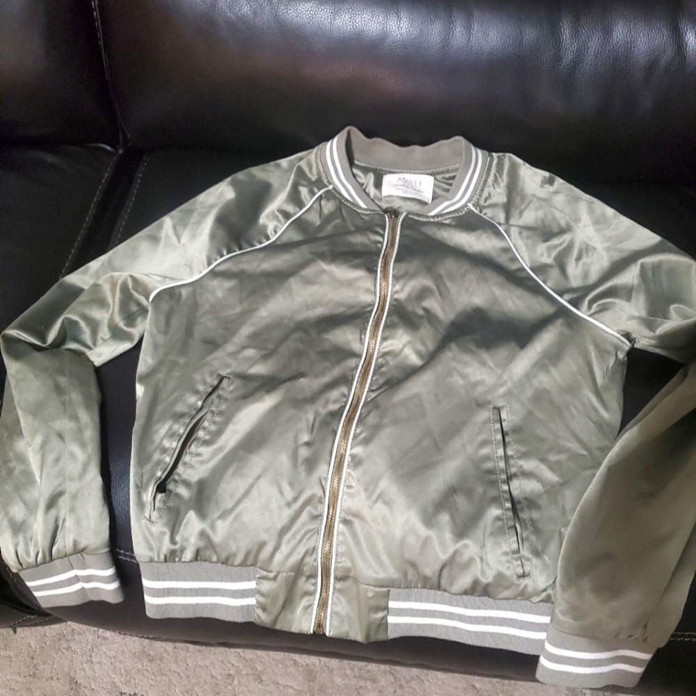 Women's Green Athletic Jacket